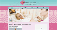 Desktop Screenshot of prenatalmiracles.com